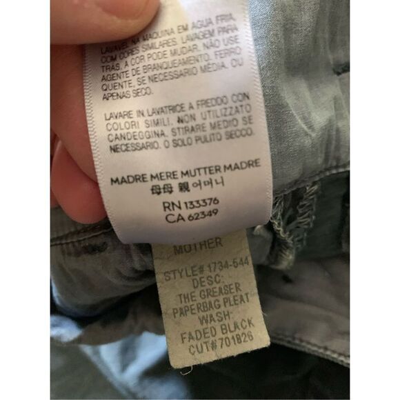 MOTHER SUPERIOR The Greaser Paperbag Pleat The Devil May Care size 30 - Picture 5 of 6